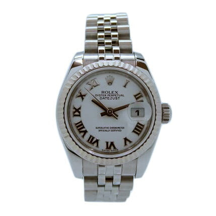 ROLEX ロレックス/デイトジャスト・レディース/白文字盤/ローマン/179174//69U*****/Aランク/82