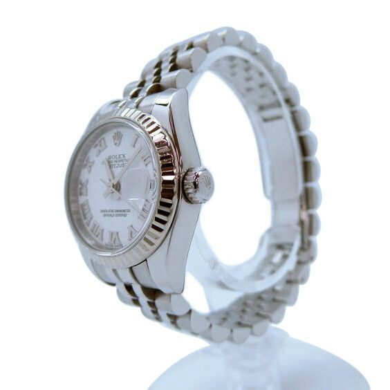 ROLEX ロレックス/デイトジャスト・レディース/白文字盤/ローマン/179174//69U*****/Aランク/82