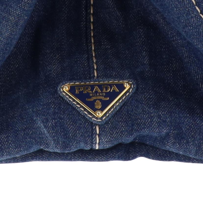 PRADA プラダ/カナパトート/ブルーデニム//ABランク/75