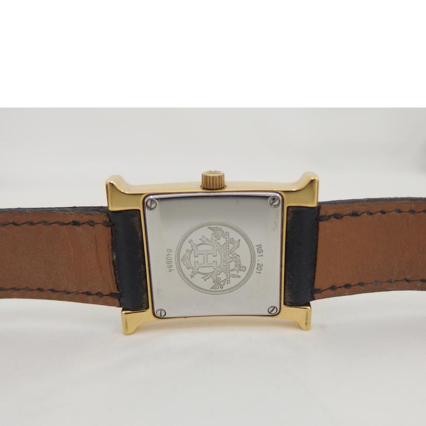 HERMES エルメス/Hウォッチ/クォーツ/RS1.201//840684/Bランク/82
