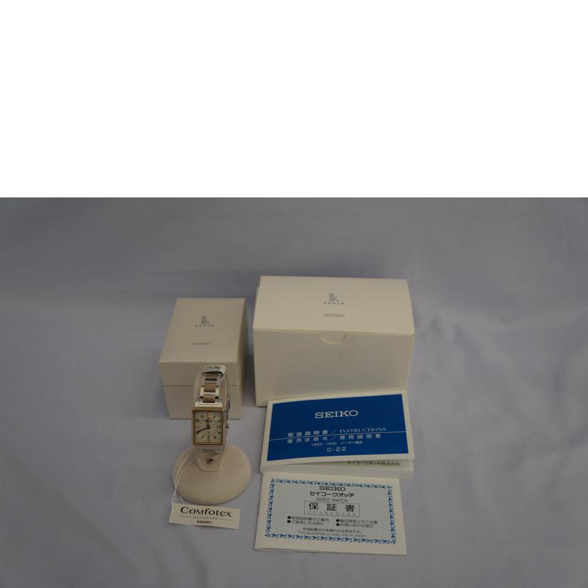SEIKO セイコー/ルキアソーラー電波/1B32-0AS0//1O0479/SAランク/07