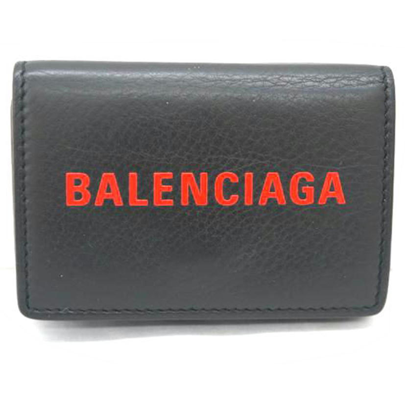 BALENCIAGA バレンシアガ/エブリデイ ミニウォレット/505055 DLQHN 1064//ABランク/09