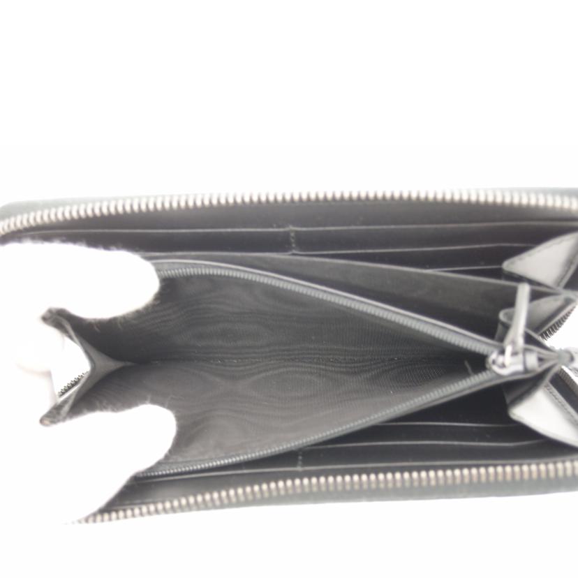 GUCCI グッチ 長財布 ラウンドファスナー 黒 メンズ レディース/アヴェル・シグネチャーレザー・ラウンドジップ長財布/307987//525040/Aランク/69