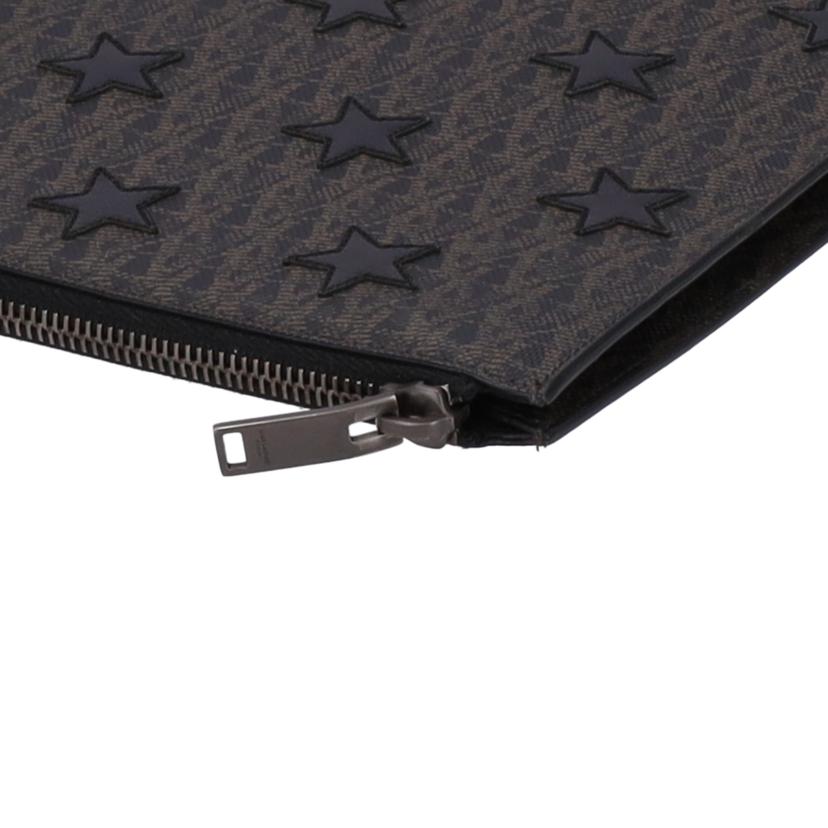 SAINT LAURENT サンローラン/ロゴスタークラッチバッグ//ABランク/75