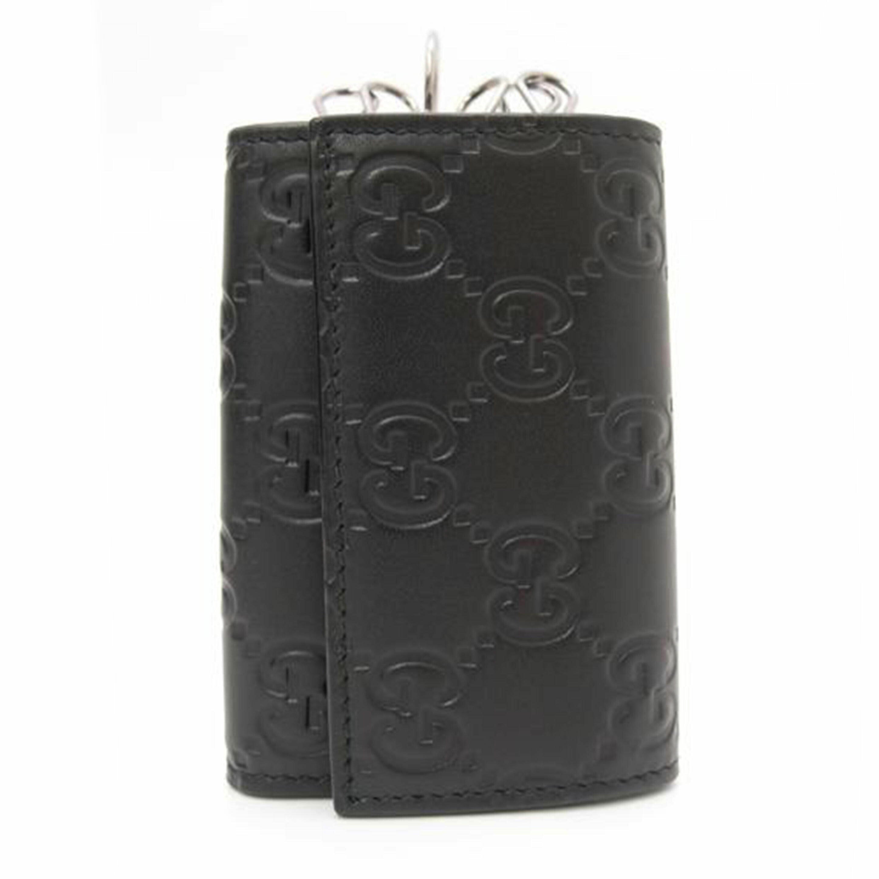 GUCCI グッチ /グッチシマレザー・6連キーケース/138093//0416/Aランク/69