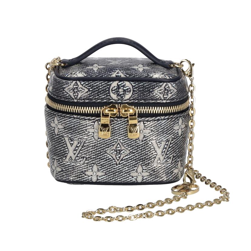 LV ルイヴィトン/ミクロ・ヴァニティ/モノグラムキャンバス/ブルー/M82467//RFI*******/SAランク/75