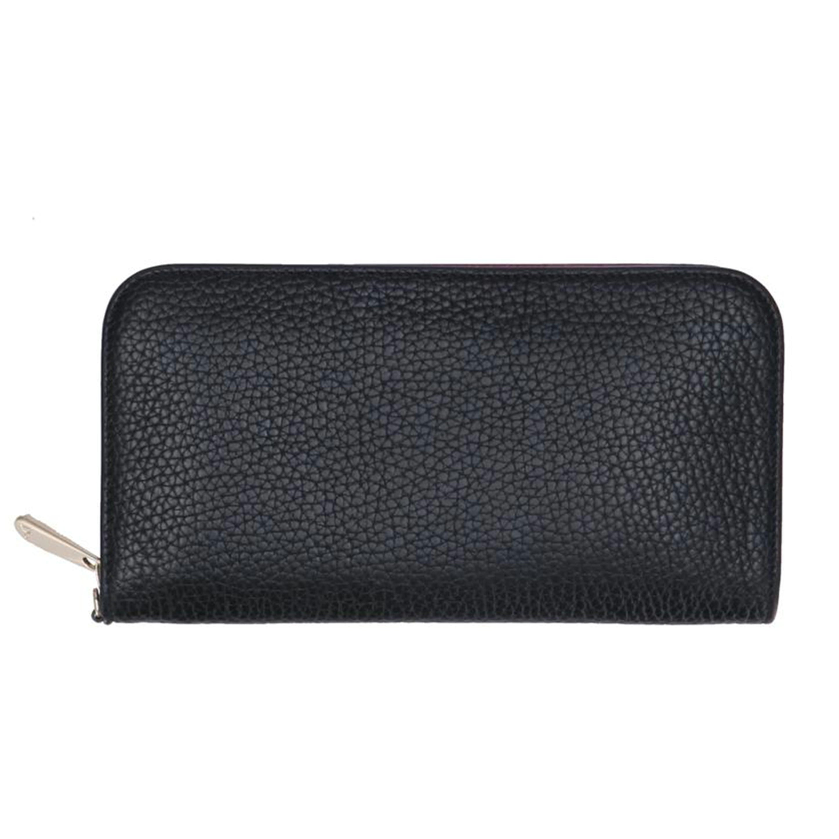 Christian Dior クリスチャンディオール/ディオリッシモラウンドファスナーロングウォレット//31-MA-0157/ABランク/75