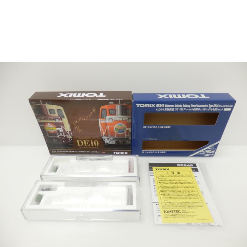 TOMIX トミックス/わたらせ渓谷鉄道ED10形ディーゼル機関車(1537・1678号機)セット/98949//SAランク/88