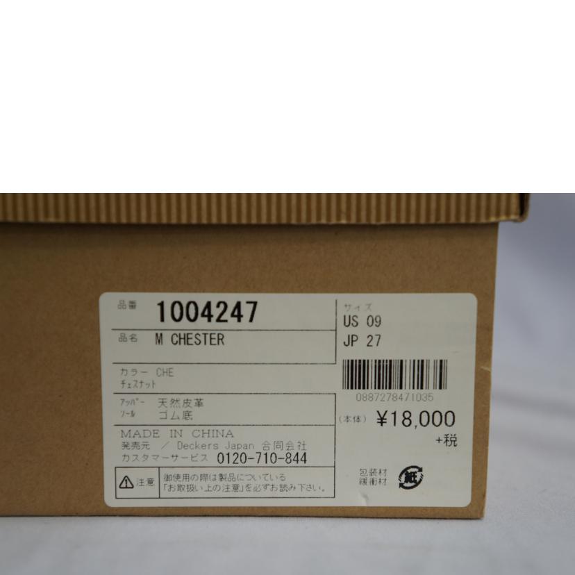 UGG アグ/M CHESTER BRN/1004247//SAランク/07