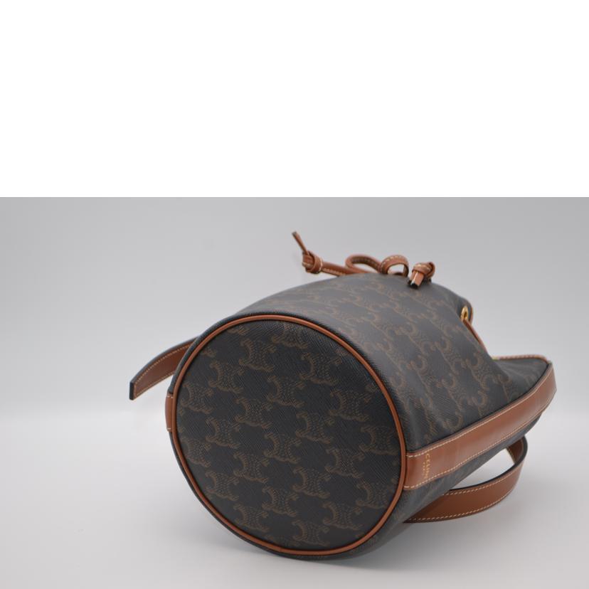 CELINE セリーヌ/トリオンフスモールドローストイングショルダー/タン/191142BZJ//F-G******/Aランク/89