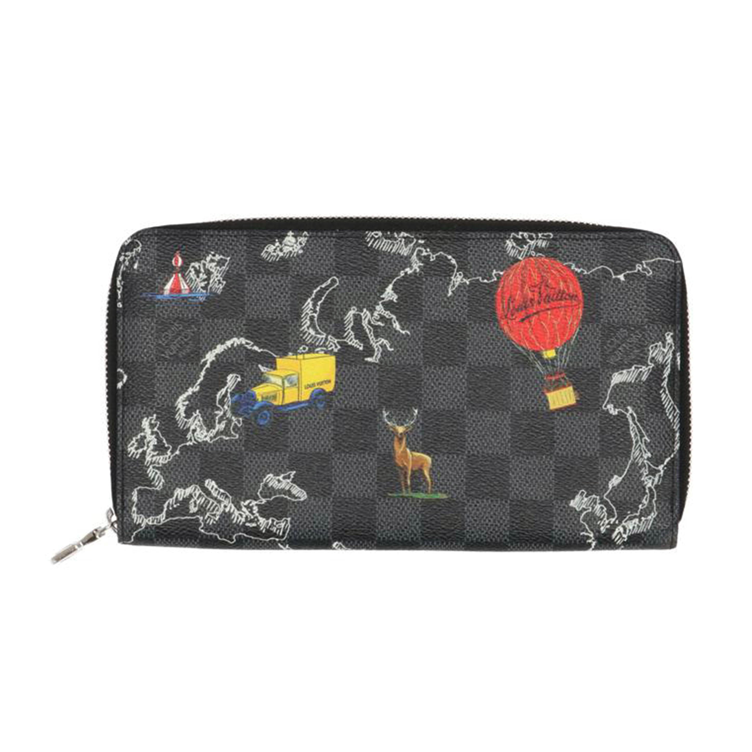 LV ルイヴィトン/ジッピーオーガナイザー/ダミエグラフィット/N40204//CA2149/SAランク/75