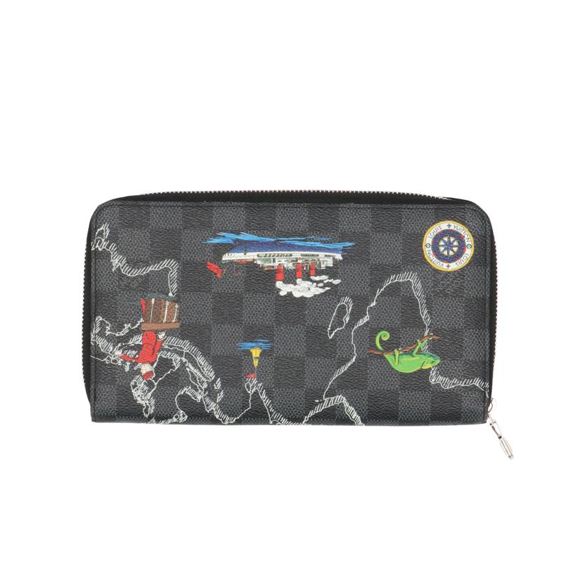 LV ルイヴィトン/ジッピーオーガナイザー/ダミエグラフィット/N40204//CA2149/SAランク/75