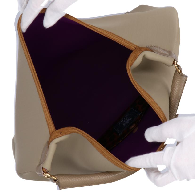 A.D.M.J エーディーエムジェイ/ハーフショルダー/ベージュ×パープル//ABランク/75