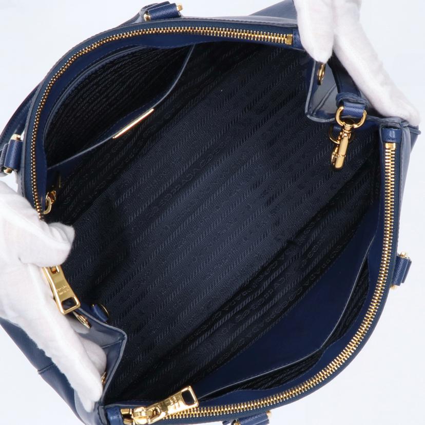 PRADA プラダ/SAFFIANO LUX BLUETTE/BN2274//158/ABランク/75