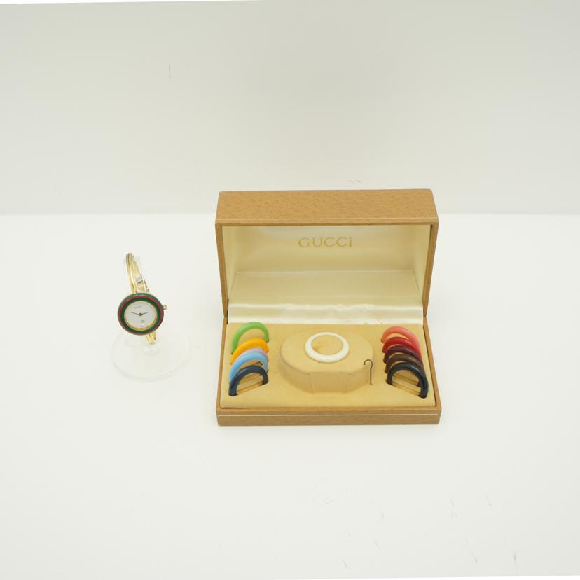 GUCCI グッチ/チェンジベゼルウォッチ/レディース/クオーツ/1100-L//031****/Bランク/75