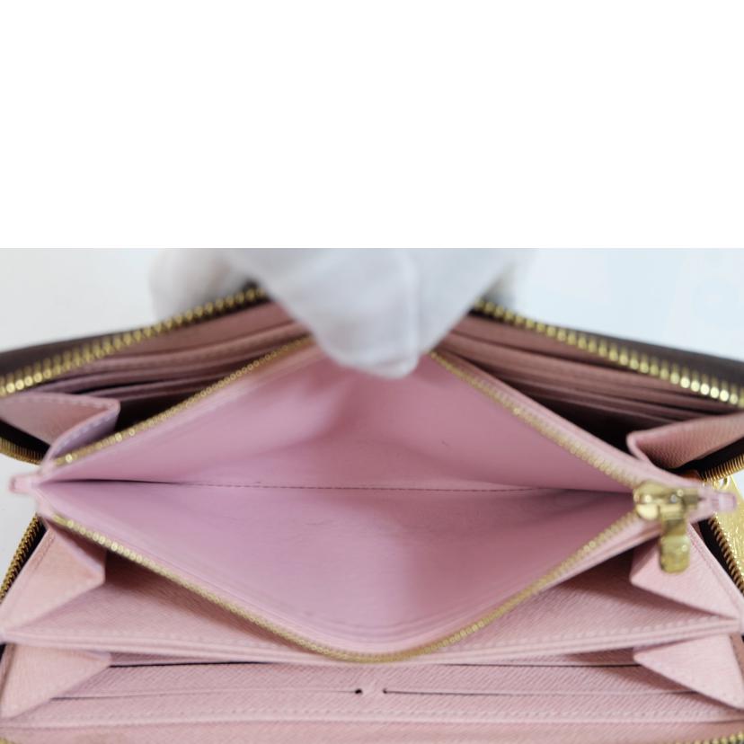 LV ルイヴィトン/ジッピーウォレット/モノグラム/ローズバレリーヌ/M41894//RFI*/Bランク/71