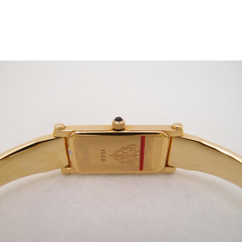 GUCCI グッチ 腕時計 レディース /GUCCI/バングルウォッチ/クォーツ/1500L//036****/Bランク/69