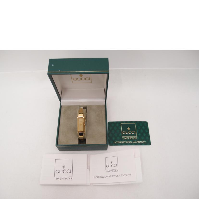 GUCCI グッチ 腕時計 レディース /GUCCI/バングルウォッチ/クォーツ/1500L//036****/Bランク/69