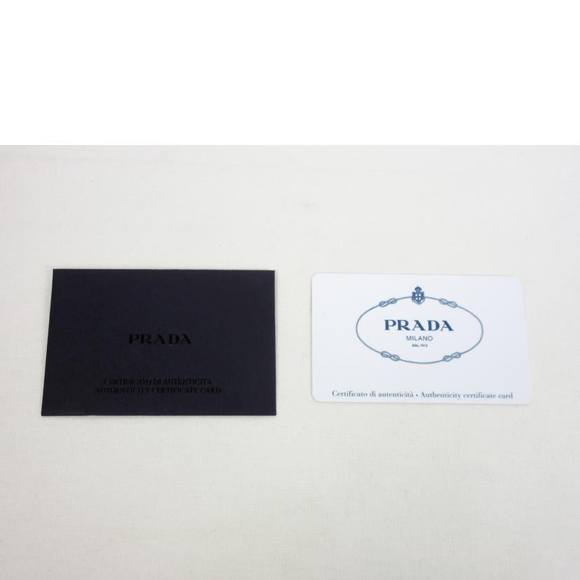 PRADA プラダ/サフィアーノメタル 三つ折りコンパクトウォレット/1MH021//Aランク/70