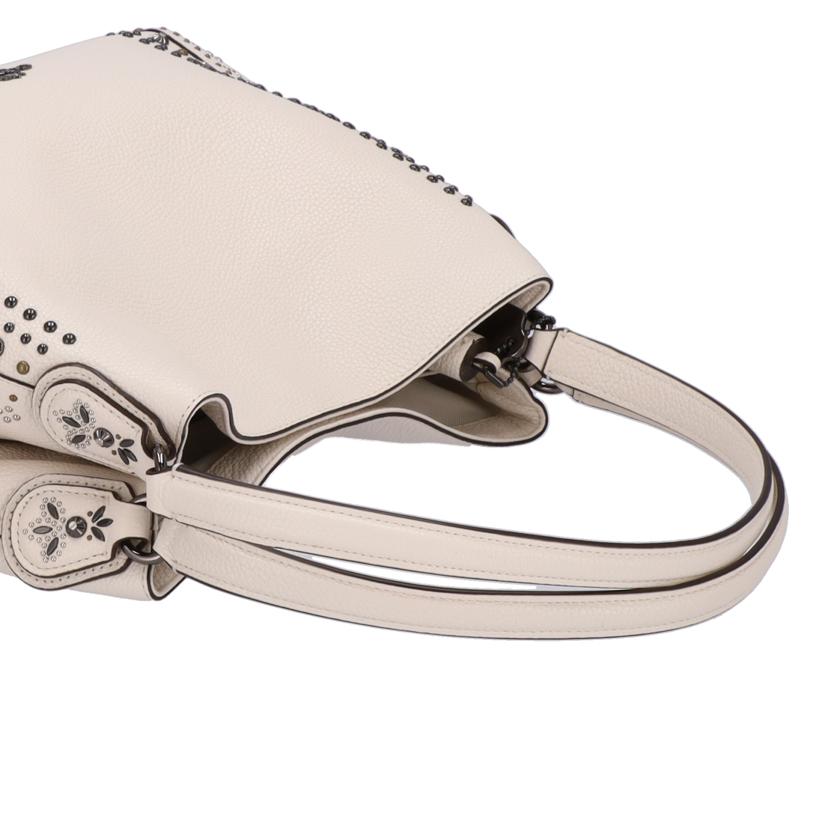 COACH コーチ/レザートート/ホワイト/55544//H1680/Aランク/75