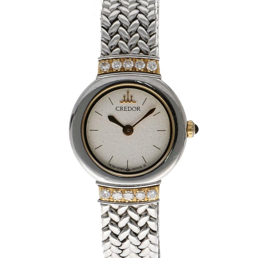 SEIKO セイコー SEIKO クレドール・SS×YGラグダイヤ レディース クオーツ/クレドール・SS×YGラグダイヤ/レディース/クオーツ/1E70-0100//902***/ABランク/37