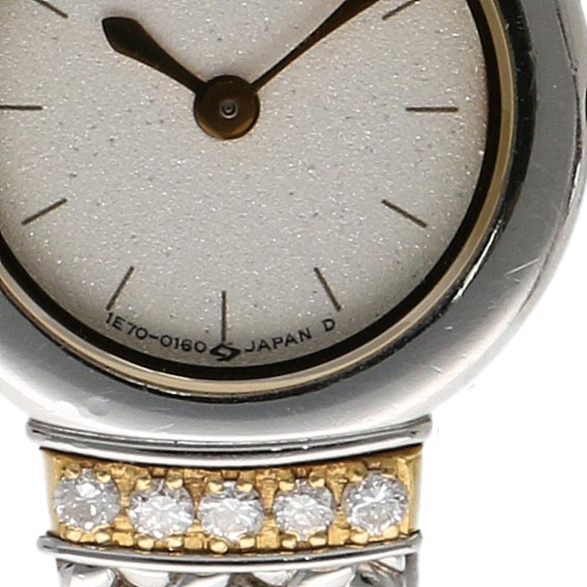 SEIKO セイコー SEIKO クレドール・SS×YGラグダイヤ レディース クオーツ/クレドール・SS×YGラグダイヤ/レディース/クオーツ/1E70-0100//902***/ABランク/37