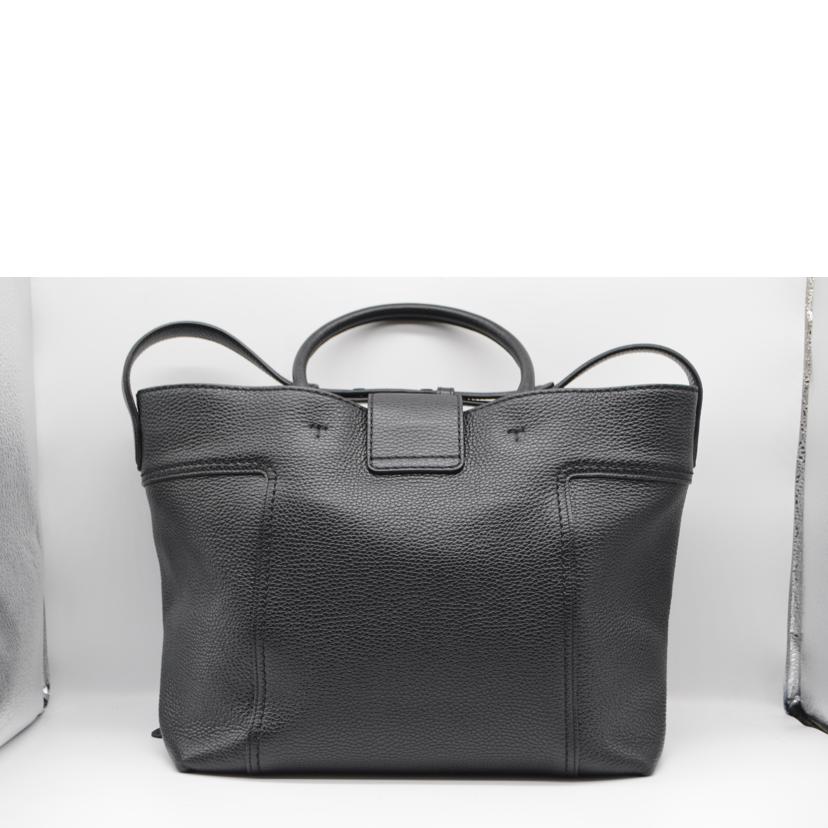 TOD'S トッツ/ダブルTショッピング2wayレザーハンド/XBWD0TA0400//CT **/SAランク/89