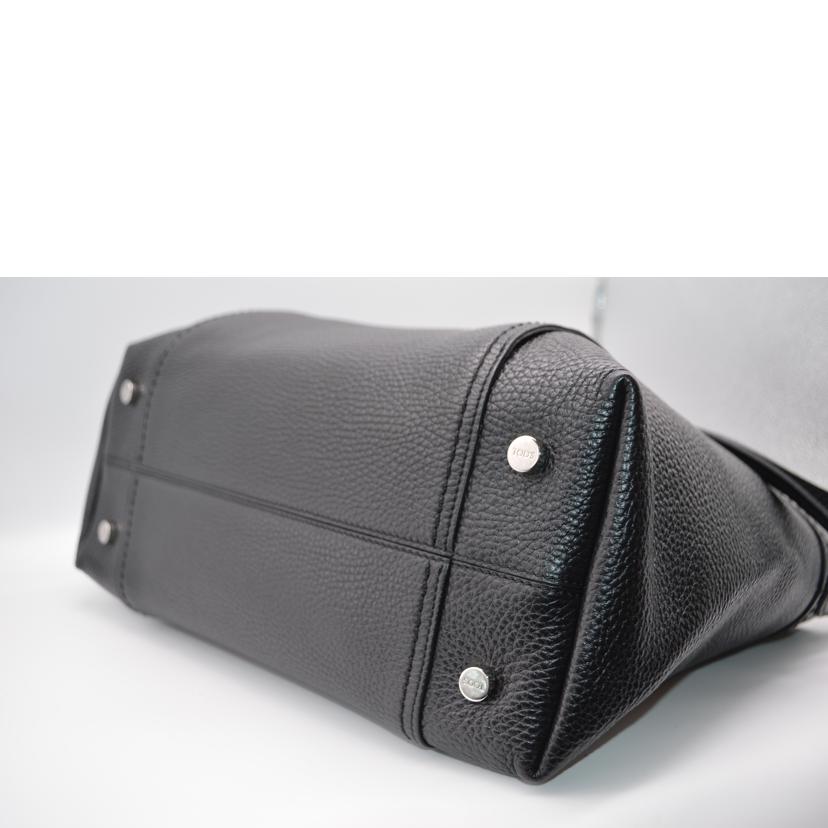 TOD'S トッツ/ダブルTショッピング2wayレザーハンド/XBWD0TA0400//CT **/SAランク/89