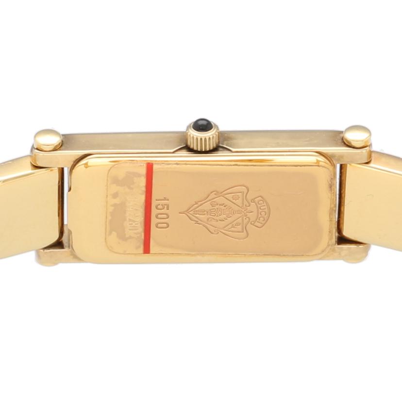 GUCCI グッチ/バングルウォッチ・ゴールド/レディース/クオーツ/1500//044****/ABランク/75