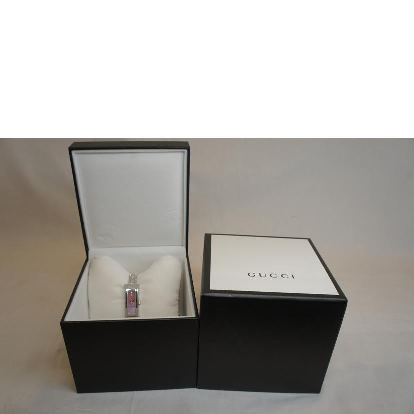 GUCCI グッチ/ピンクシェル3Pダイヤバングルウォッチ/110//119*****/ABランク/92