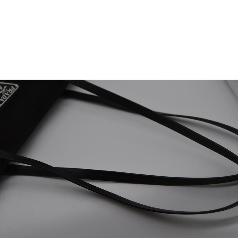 PRADA プラダ/テスートナイロンショルダー2wayレザートート/ネロ/1BG189//191/SAランク/89