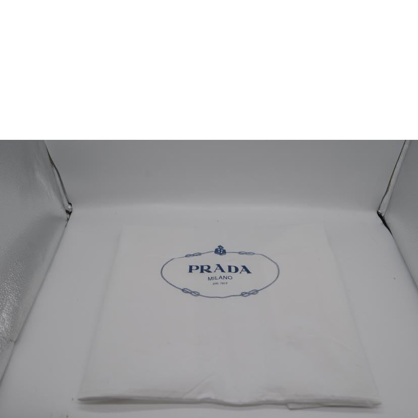 PRADA プラダ/テスートナイロンショルダー2wayレザートート/ネロ/1BG189//191/SAランク/89