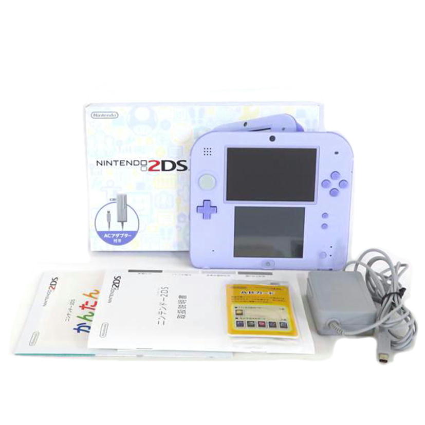 Nintendo 任天堂/ニンテンドー2DS ラベンダー/FTR-001//AJM103282709/Aランク/81
