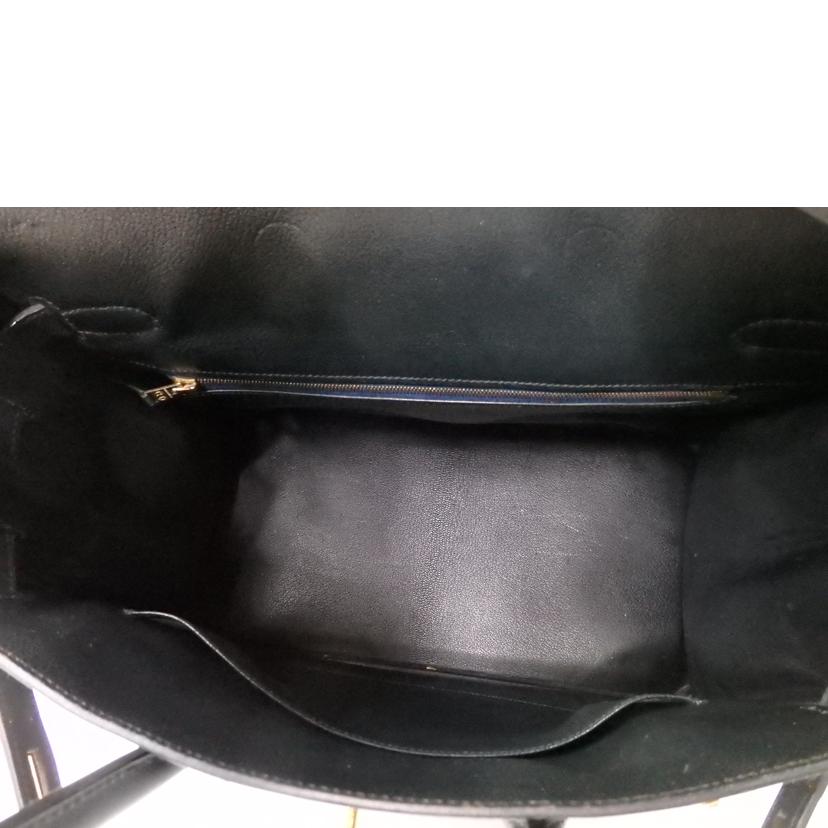 HERMES エルメス/バーキン35/ネイビーカラー/ゴールド金具//□A刻*/Bランク/84