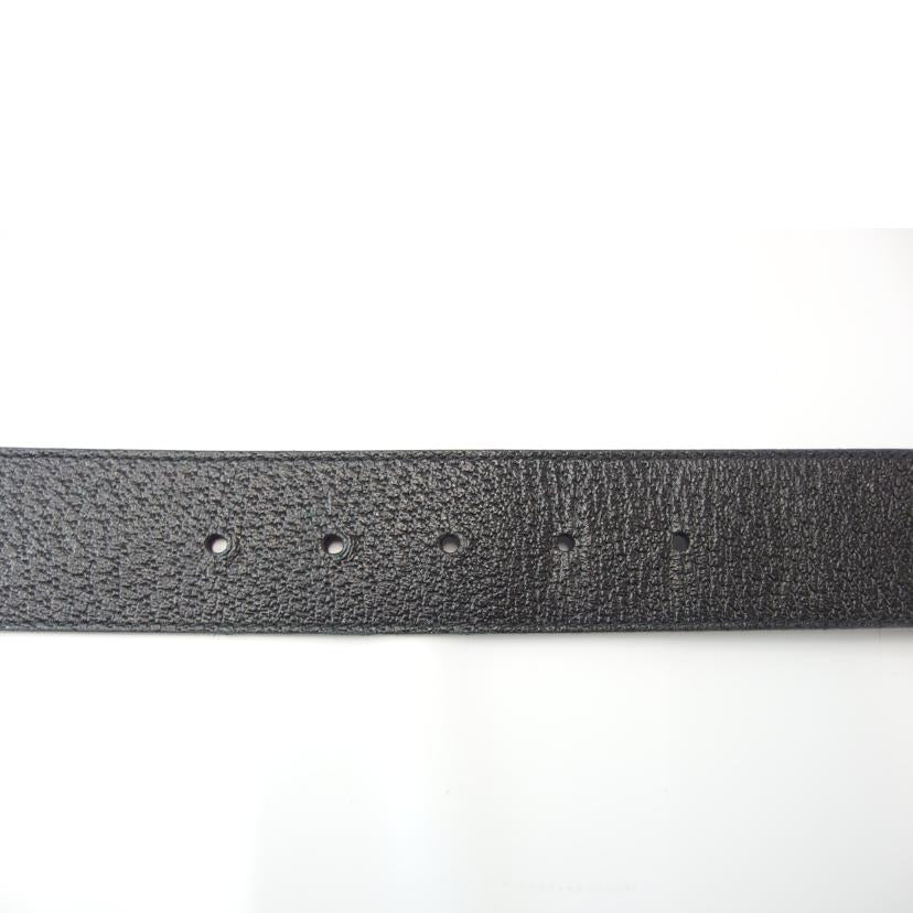 GUCCI グッチ/ダブルGバックルレザーベルト/最大約85cm/406831//493949/Aランク/83