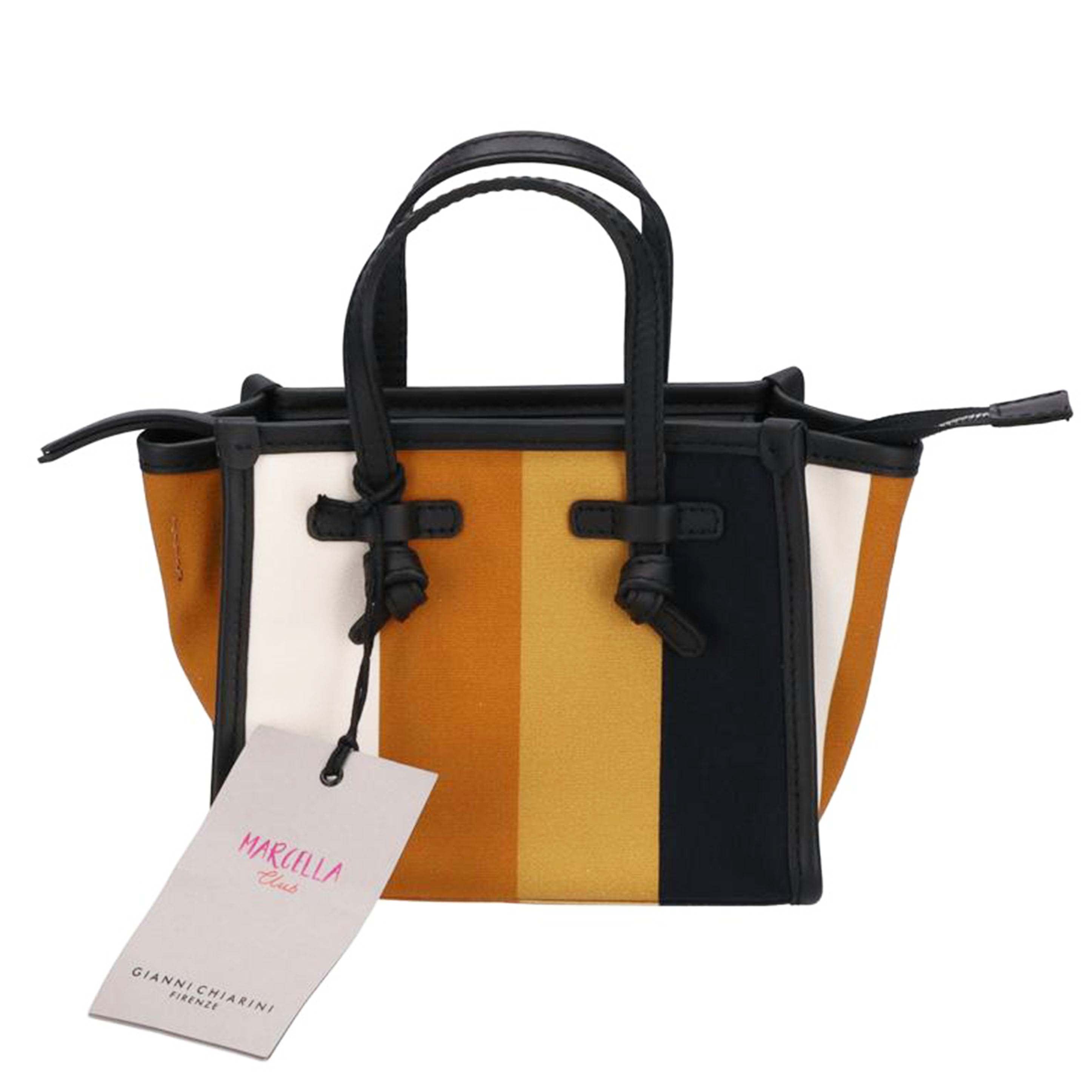 GIANNI CHIARINI ジャンニ・キアリーニ/2WAYミニハンド/ベージュ系/BS8065//Aランク/75