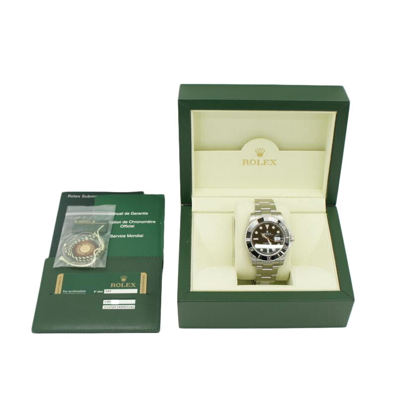ROLEX ロレックス 2008年頃製造 ルーレット 新品仕上済 ステンレス/サブマリーナデイト・ブラック/V番/116610LN//V95**********/ABランク/75