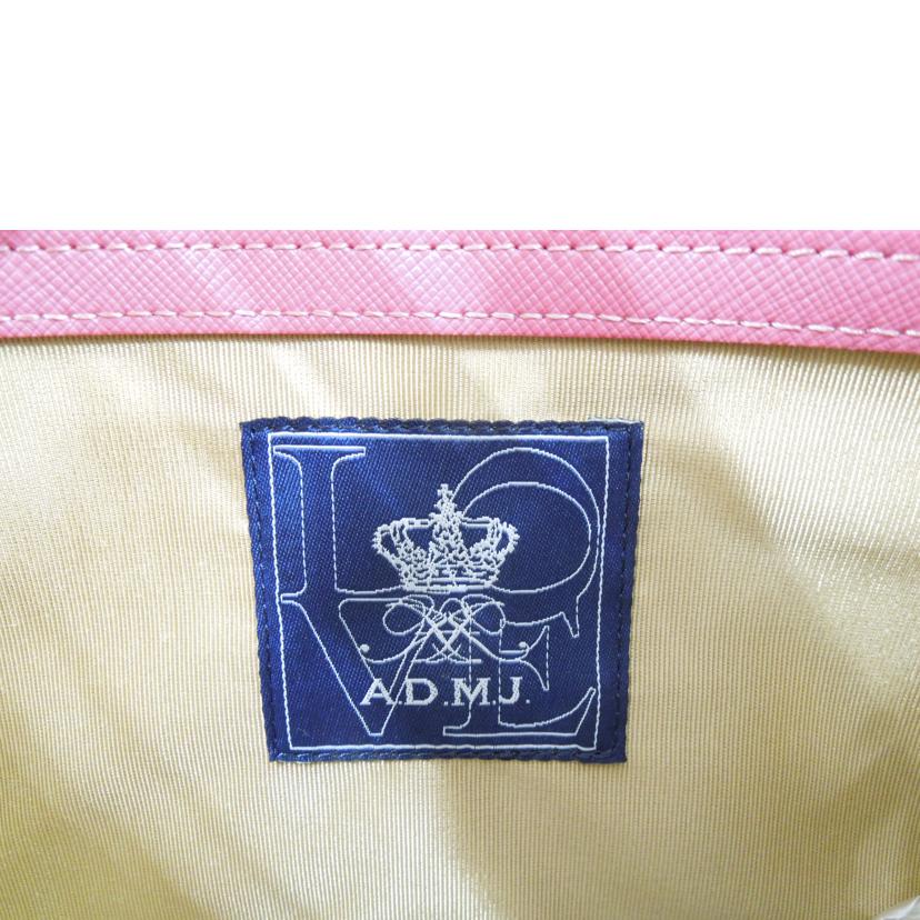 ADMJ エーディーエムジェー/ADMJ 2wayハンドバッグ グレー//SAランク/83