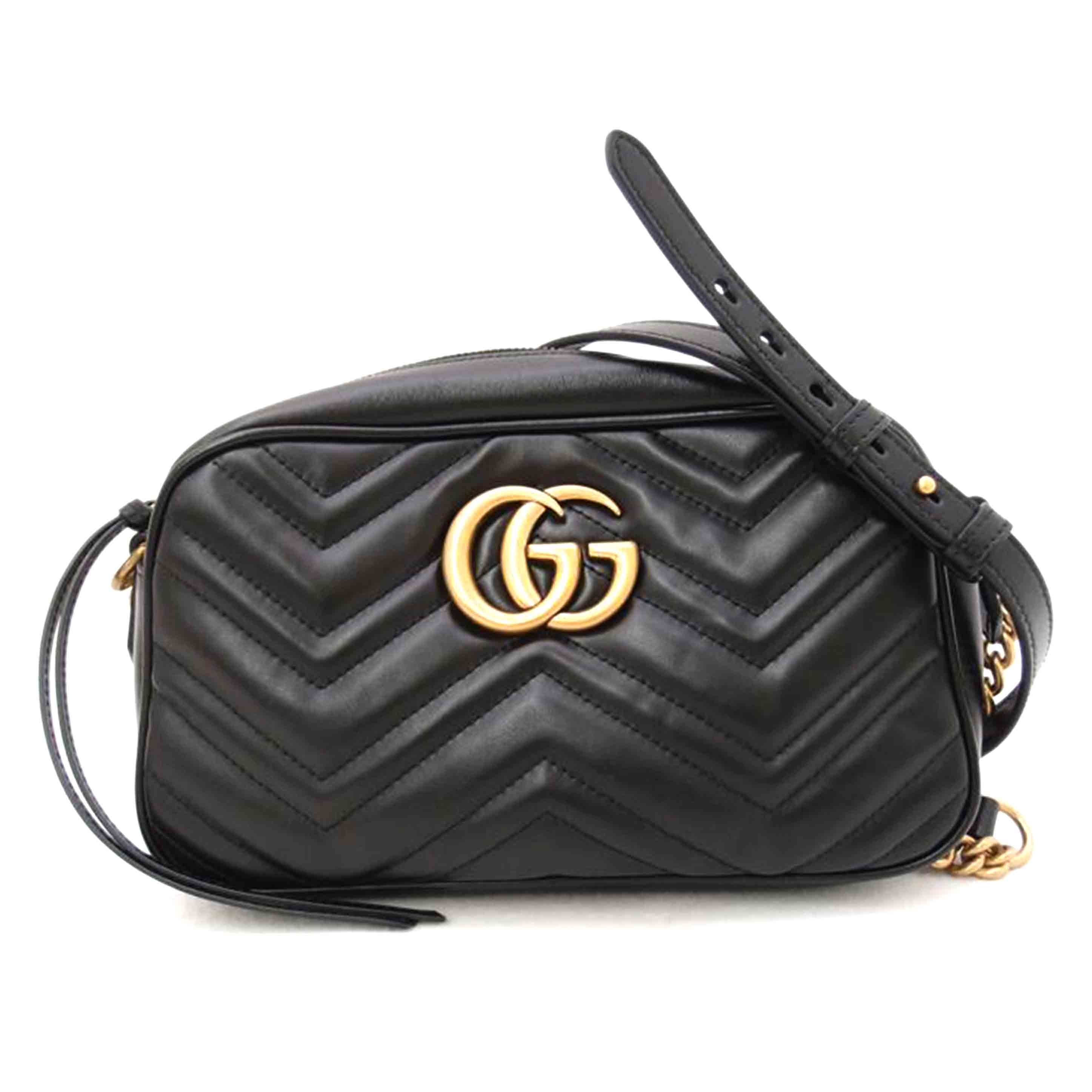 GUCCI ゴールド ブラック ショルダーバッグ 楽天市場】GUCCI グッチ レディース ダブルGロゴブラック