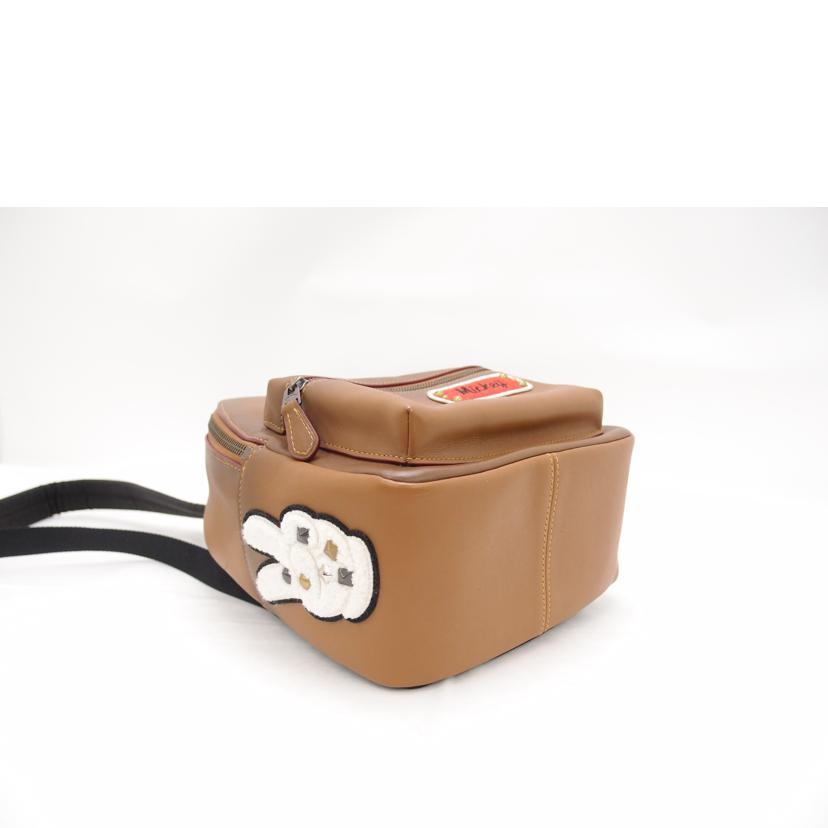 COACH コーチ リュック レザー スモール ミッキー レディース 茶/ディズニーコラボバックパック/ブラウン/F59356//A17**/Aランク/69