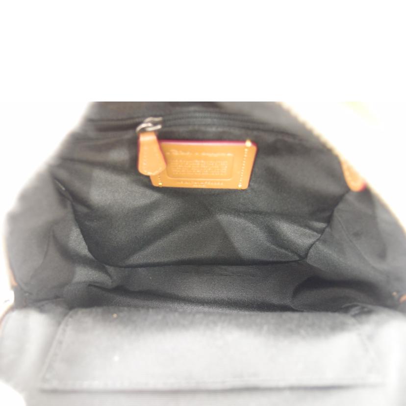 COACH コーチ リュック レザー スモール ミッキー レディース 茶/ディズニーコラボバックパック/ブラウン/F59356//A17**/Aランク/69
