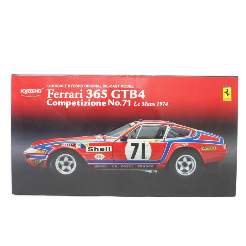 kyosho 京商/フェラーリ 365 GTB4 Competizione Le Mans 1974/08164A//Aランク/78