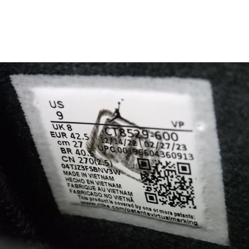 NIKE ナイキ/NIKE AIR JORDAN 6 RETRO /CT8529-600//ABランク/84