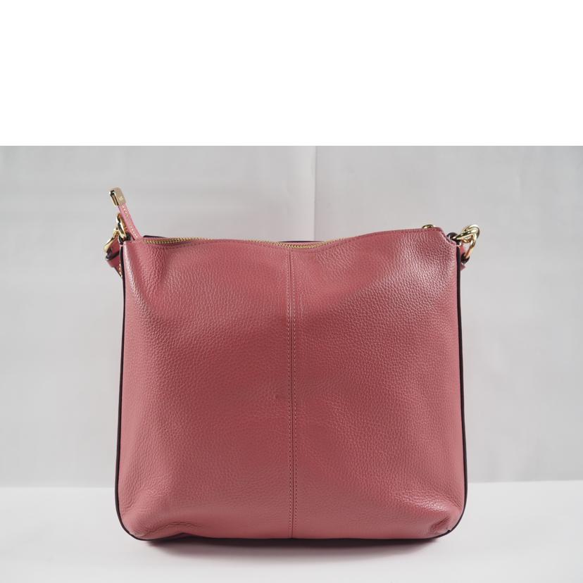 COACH コーチ/クロスボディバッグ/メイファイル ペブルドレザー/ダークピンク/F34823//ABランク/79
