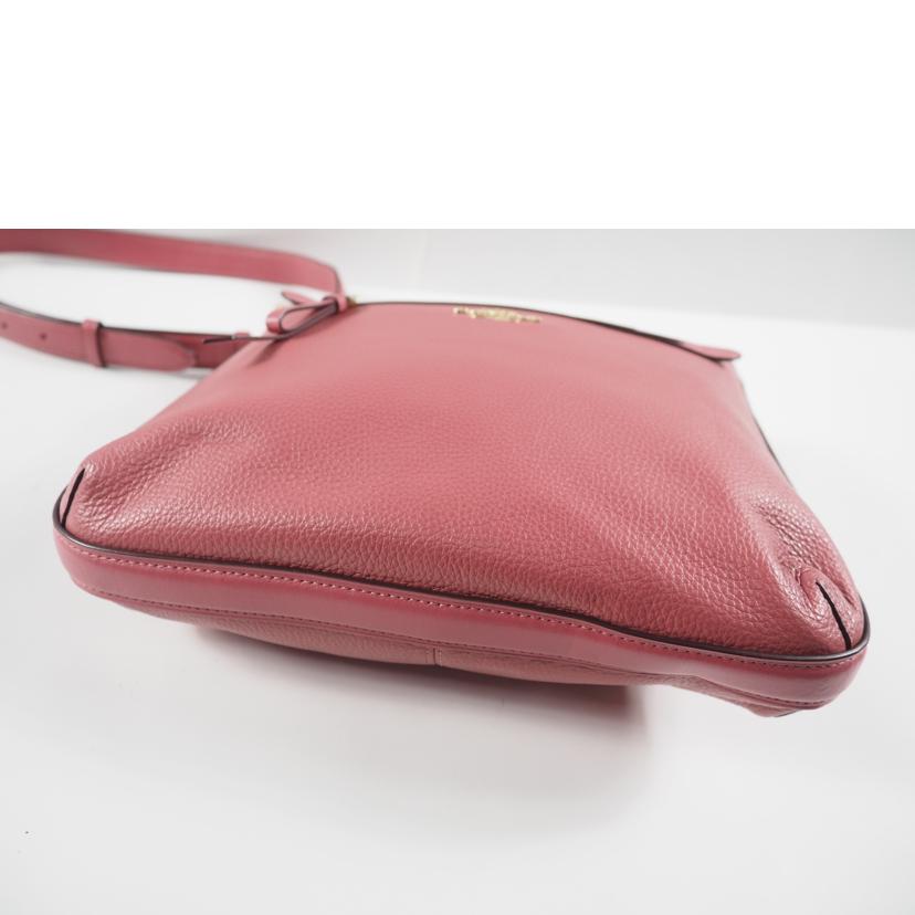 COACH コーチ/クロスボディバッグ/メイファイル ペブルドレザー/ダークピンク/F34823//ABランク/79
