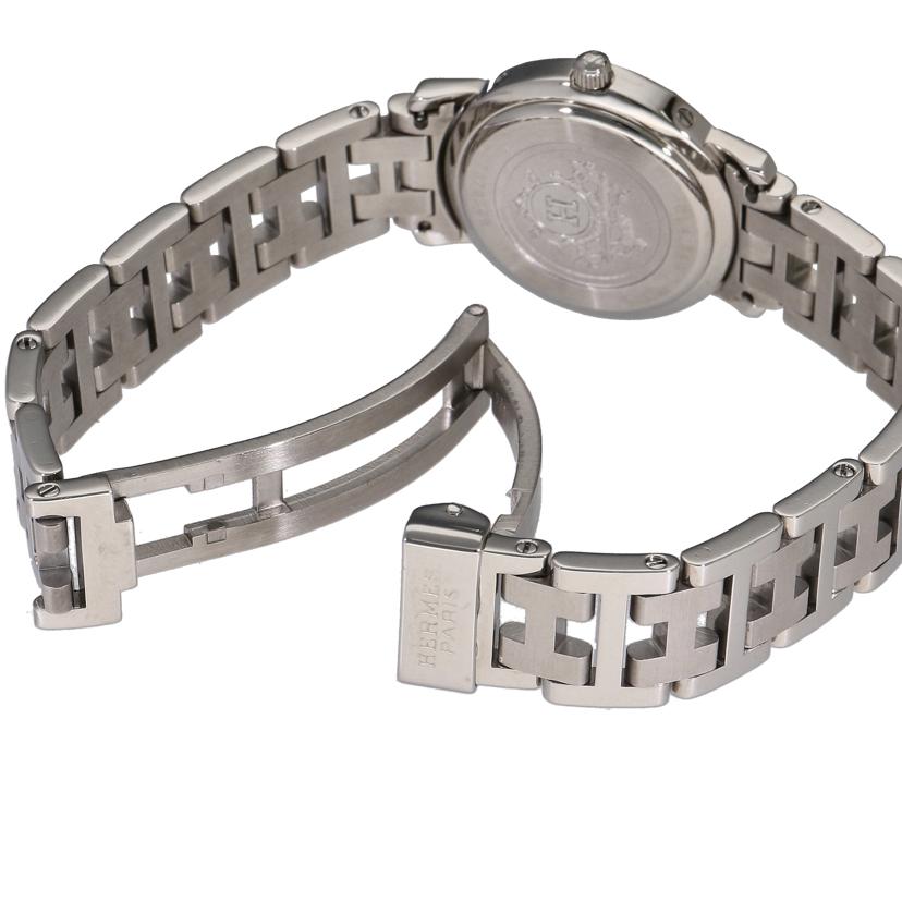 HERMES エルメス/クリッパー・グレー/レディース/クオーツ/CL4.210//137****/ABランク/75