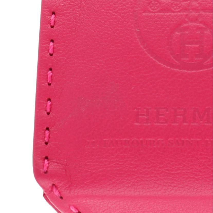 HERMES エルメス/サックオランジュ/ヴォースイフト/ショッパー型バックチャーム//ABランク/75