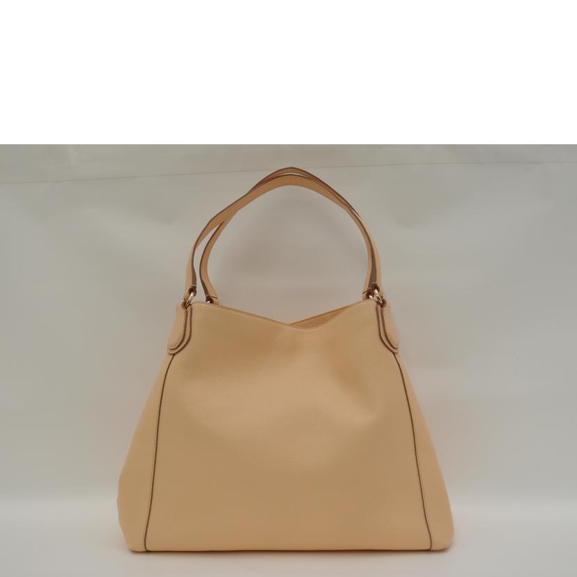 COACH コーチ ショルダー 肩掛け 薄いオレンジ レディース/エンボスドホースアンドキャリッジイージートート/ライトオレンジ/33728//J1420/Aランク/69