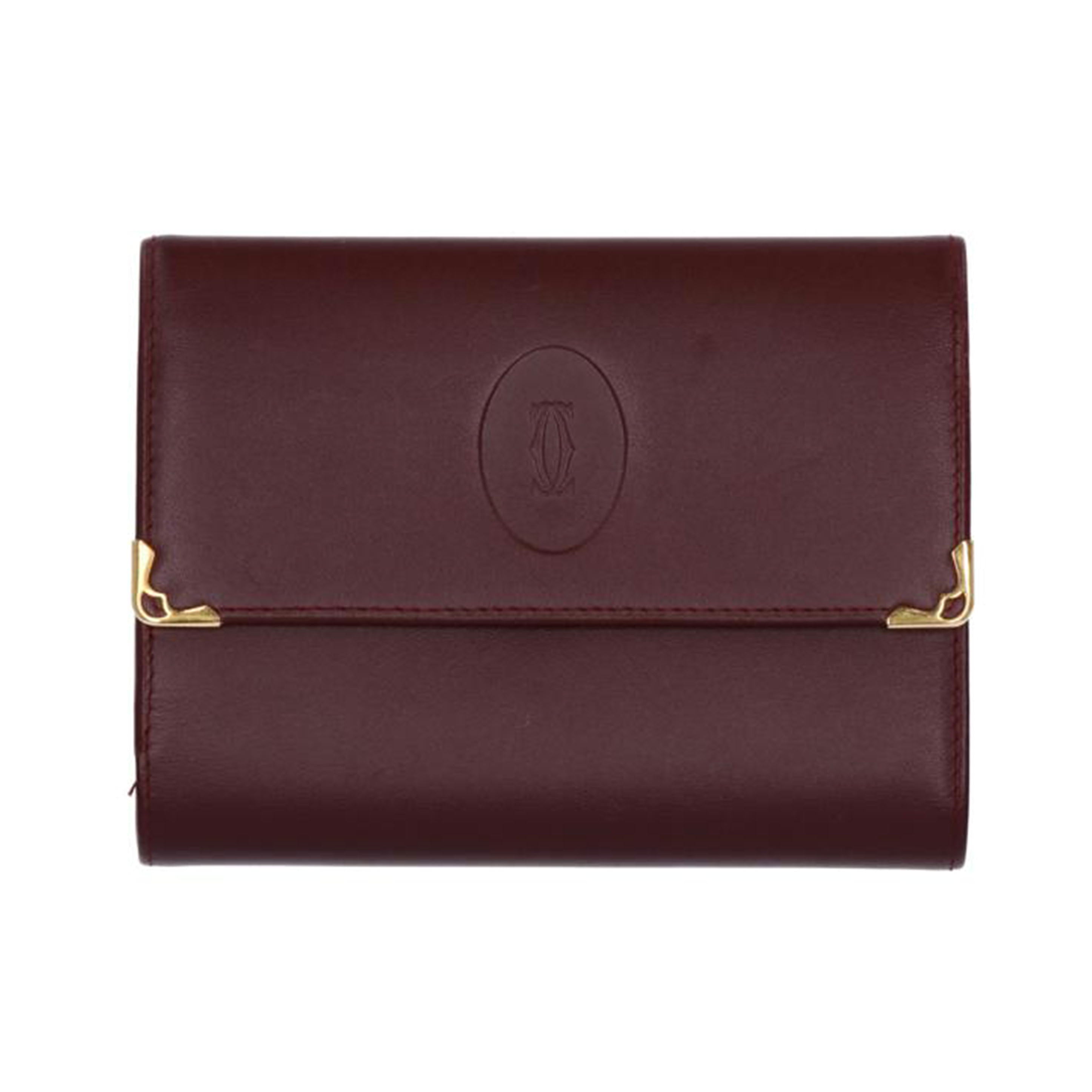 Cartier カルティエ/三つ折り財布//ABランク/75