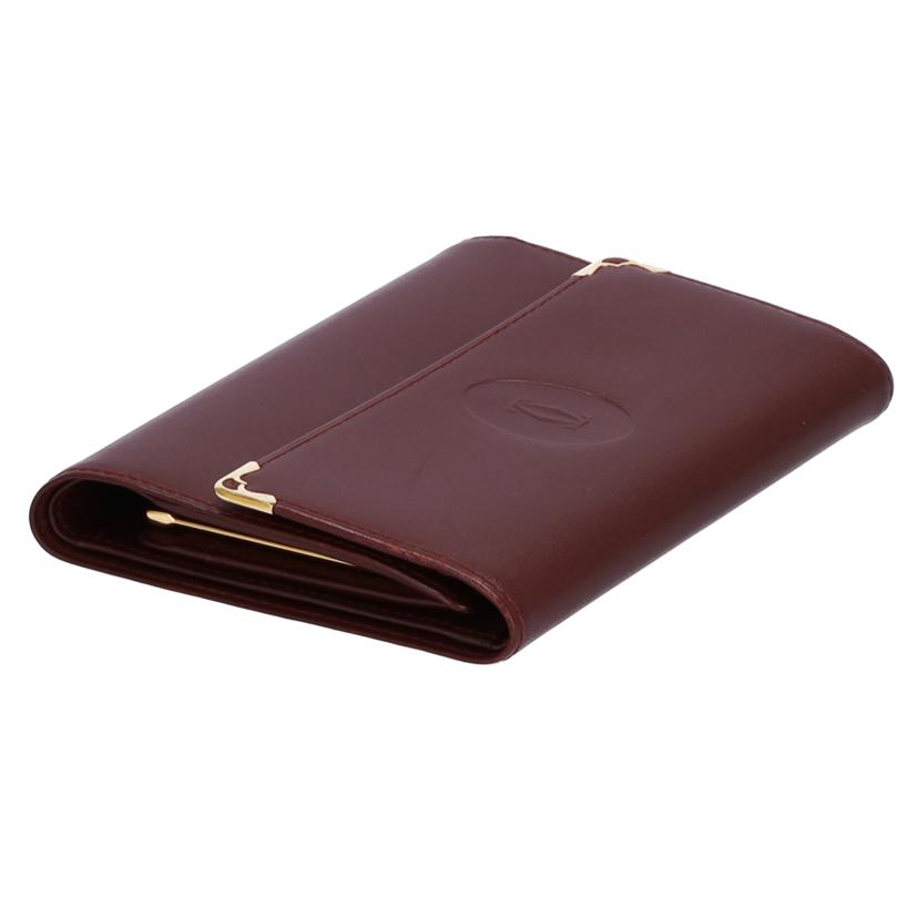 Cartier カルティエ/三つ折り財布//ABランク/75